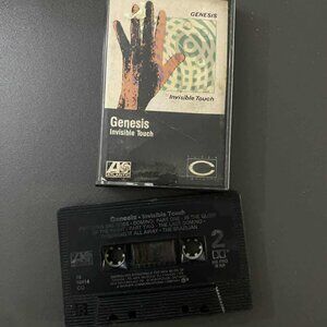 Genesis – Invisible Touch Cassette Tape VG+ C43